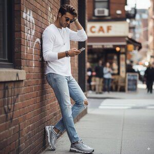 Mother Denim men the next double cuff ankle the world's best Size 32